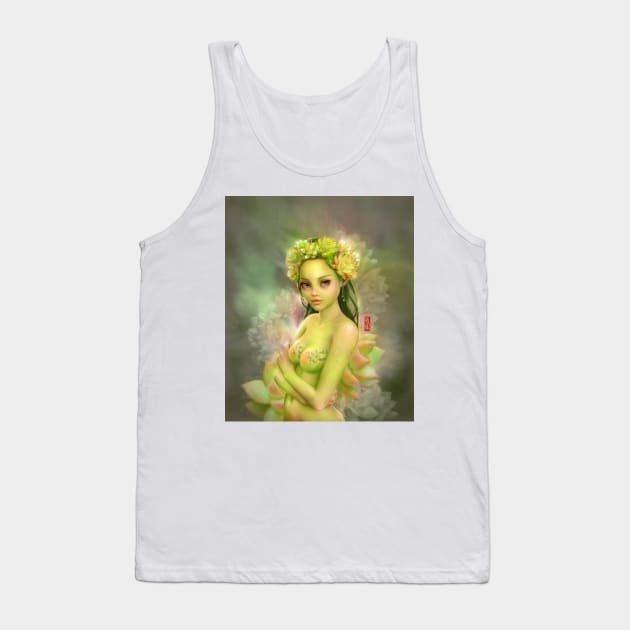 Succulent Queen Tank Top by Sarasa